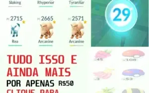 Pokemon GO (350 POKEMONS POR $70.)