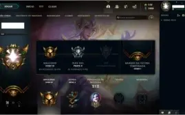 CONTA LOL: COM 28 SKINS - 73 CHAMPIONS - BORDA GOLD