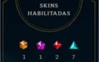 CONTA LOL: COM 28 SKINS - 73 CHAMPIONS - BORDA GOLD