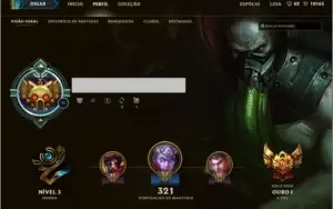 [CONTA] LVL 30 - GOLD I + Skins Raras