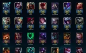 Conta League of Legends Ouro 1