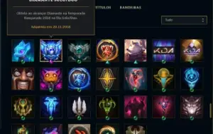 Conta Fa , Platina 4 , 135 Champions , Icone Raro Diamante !