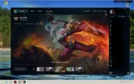 Conta prata 3 ( com skin Riven Draconica ) e email ativo