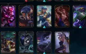 CONTA LVL 210  COM SKINS EPICAS LEGADOS E LENDARIAS