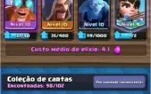 Conta Nível 10 ~ Clash Royale ~ 14 Cartas Lendárias!