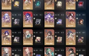 Lvl 70 - Acheron E2, Feixiao, Robin, Firefly, Rappa e mais