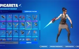 vendo conta com 93skins/tr0c0 com uma que tenha a heroina e+