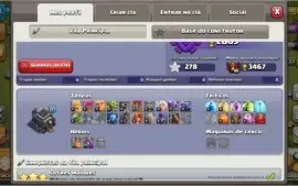 Clash of Clans Cv 9 Bem Upado.