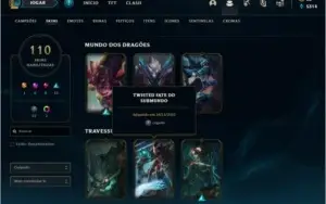 Conta de LoL de 2010 - Corki Ovni, Janna Vitoriosa.