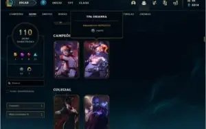 Conta de LoL de 2010 - Corki Ovni, Janna Vitoriosa.
