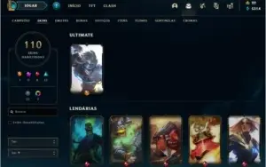 Conta de LoL de 2010 - Corki Ovni, Janna Vitoriosa.
