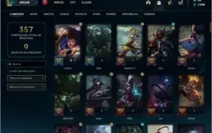 Conta prata 4 com 118 champs e 94 skins