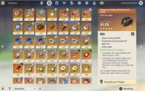 Ganyu + Amos + Hu Tao + 5* Garantido