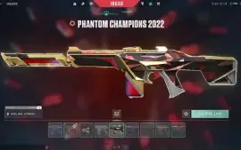 Conta Valorant 89 Skins+8 Facas Champions 2022,Karambit Reap