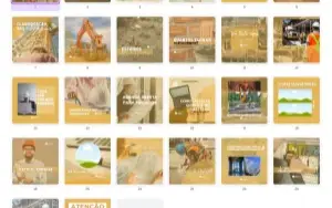 Pack Canva Engenharia Civil Vol 1 - 26 Artes Editáveis