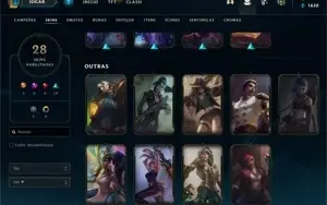 Conta League of Legends + Valorant