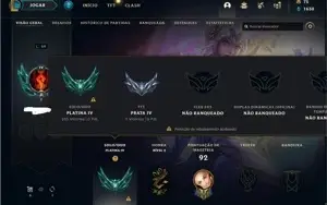 Conta League of Legends + Valorant