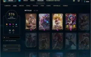 CONTA TOP DE LOL - DIAMANTE DESDE 2015 MAIS DE 350+ SKINS