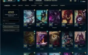 CONTA TOP DE LOL - DIAMANTE DESDE 2015 MAIS DE 350+ SKINS