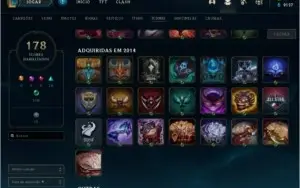 Conta League Of Legends - Season 4 - 80 Skins