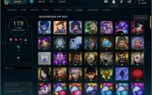 Conta League Of Legends - Season 4 - 80 Skins