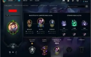 Conta League Of Legends - Season 4 - 80 Skins