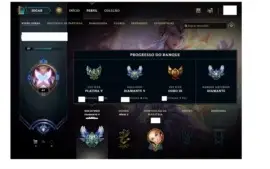 CONTA LEAGUE OF LEGENDS Diamont V PRA VENDER HOJE