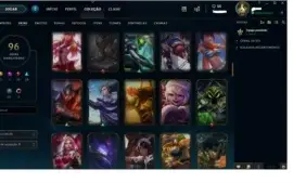 CONTA LEAGUE OF LEGENDS Diamont V PRA VENDER HOJE