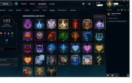 CONTA LEAGUE OF LEGENDS Diamont V PRA VENDER HOJE