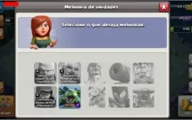 CONTA CLASH OF CLANS CV 5 COM TROCA DE NICK DISPONIVEL