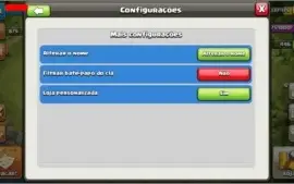 CONTA CLASH OF CLANS CV 5 COM TROCA DE NICK DISPONIVEL