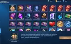 Conta Mobile Legends + Vários Heróis e Skins