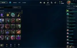 League of Legends - Conta LOL todos CHAMPS + 228 skins RARAS