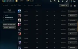 Conta prata 2 com 22 Champs e 5 Skins