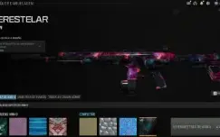 Conta Call of Duty MW3/Warzone 2 com camuflagem INTERSTELLAR
