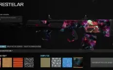 Conta Call of Duty MW3/Warzone 2 com camuflagem INTERSTELLAR