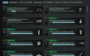 Conta Call of Duty MW3/Warzone 2 com camuflagem INTERSTELLAR