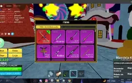 Conta Blox Fruits-30M De Bounty- Dough Awk- 65M Beli-(PIX)