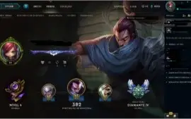 Conta league of legends diamante 4 todos champs barato