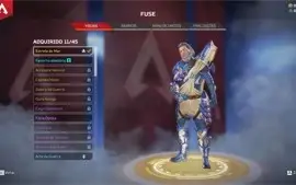 CONTA APEX LEGENDS, TODAS SKIN DA WRAITH (-1)