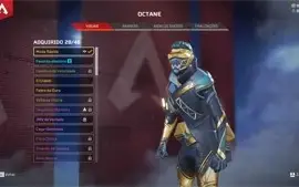 CONTA APEX LEGENDS, TODAS SKIN DA WRAITH (-1)