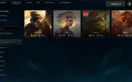 Conta LOL Todos Champs e 133 skins
