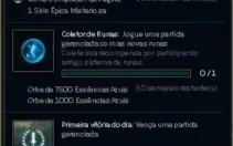 Conta 24 campeões 2 skins 3 runepages unranked