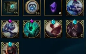 Conta League Of Legends Diamante 5 - 63 Skins