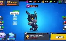 Conta brawl stars 14k e shely estelar e 29 brawlers