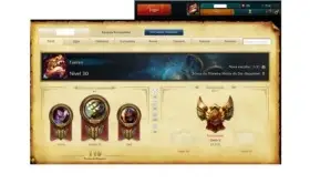 Conta league of legends Ouro V com borda, 47 campeões