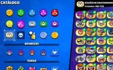 Conta Brawl Stars Com Skins Muito Raras!