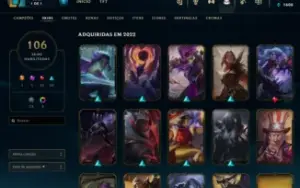 Conta Valorant + Conta LOL + De 1500 Reais Gastos