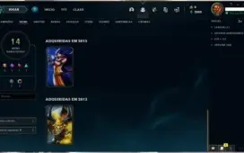 SMURF CRIADA EM 2013 (4 SKINS VITORIOSAS)