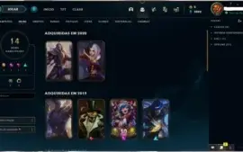 SMURF CRIADA EM 2013 (4 SKINS VITORIOSAS)